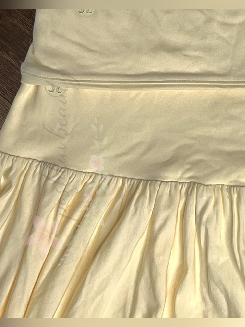 Lululemon NWT 2-in-1 Modal Strapless Maxi Dress Buttercream - Picture 4 of 9